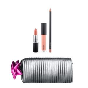 MAC Shiny Pretty Things Goody Bag Nude Lips Kit